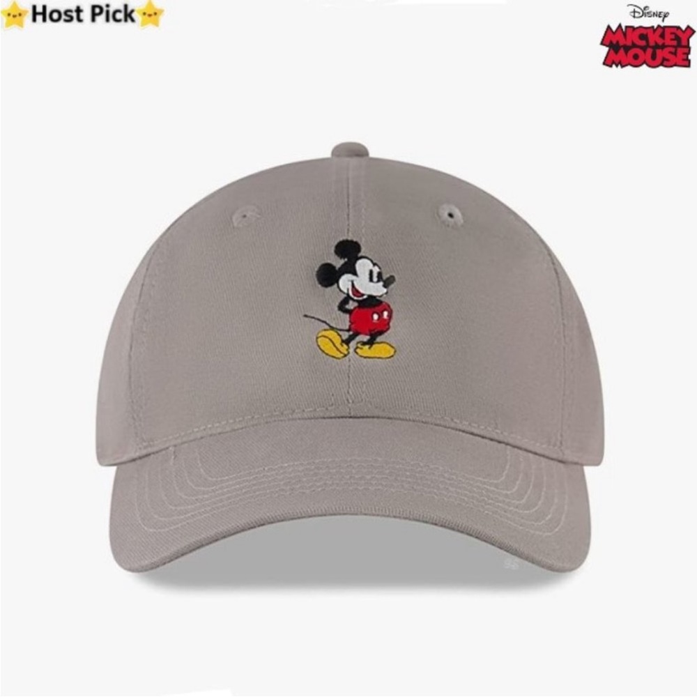 ⛔️SOLD⛔️ DISNEY Mickey Mouse Baseball Cap Adj. Snap-Back Dad Hat Unisex O/S - Picture 1 of 16